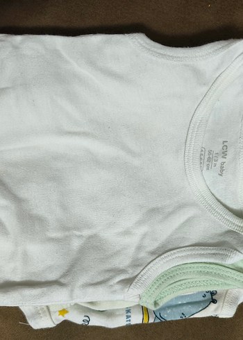 Lcw yenidogan Kolsuz Bebek Body, Baskılı ve Pamuklu - Görsel 6