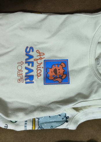 Lcw yenidogan Kolsuz Bebek Body, Baskılı ve Pamuklu - Görsel 3