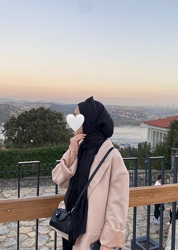 Diğer Drapeli Yüksek Yakalı Kadın Camel Ceket