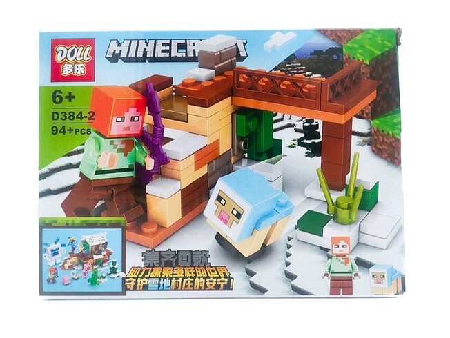 MİNE CRAFT LEGO SETİ