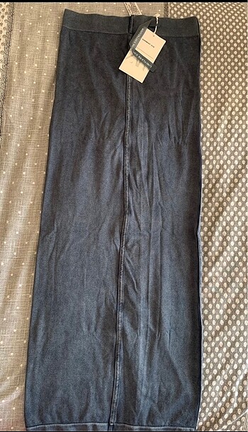 xs Beden Zara soluk efektli dikkişsiz etek
