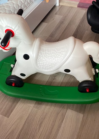 Beyaz Atlı Sallanan Oyuncak - Görsel 2