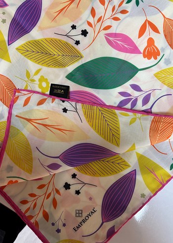 Renkli Bohem Kadın eşarp - Görsel 2