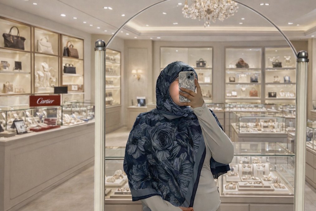 Mira ipek kadın şal - Görsel 2