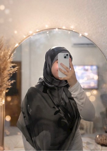 Zambak desenli  Desenli şal - Görsel 2