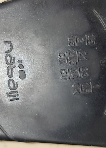 Erkek Siyah Lastik Yüzme Paleti Velcro - Görsel 4