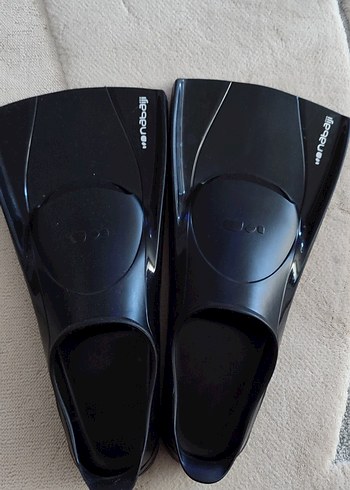 Erkek Siyah Lastik Yüzme Paleti Velcro - Görsel 2