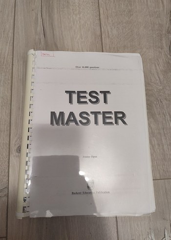 Test Master Sınav Hazırlık Kitabı