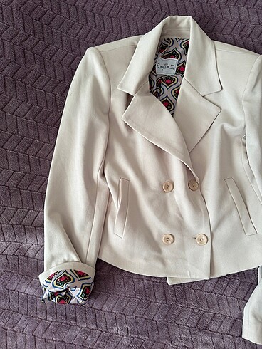 Diğer Crop blazer ceket