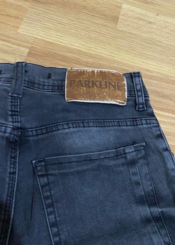 Gri Erkek Kot Şort, Gevşek Kesim, Sokak Stili - Görsel 4