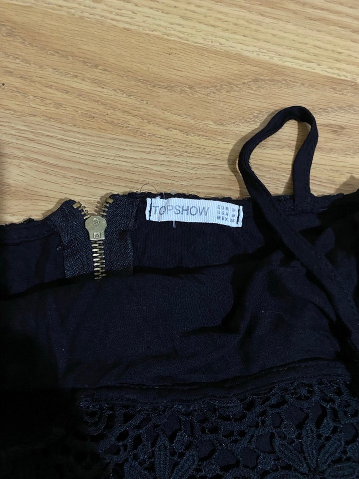 Siyah Dantelli Kadın Mini Tulum - Görsel 5