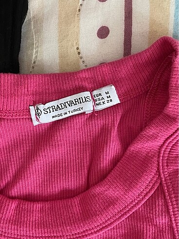 Stradivarius Pembe crop