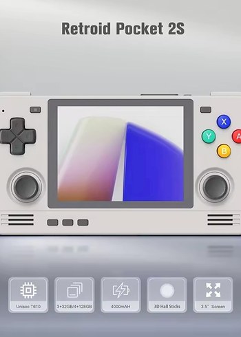 Beden Retroid Beyaz 128GB Taşınabilir Oyun Konsolu