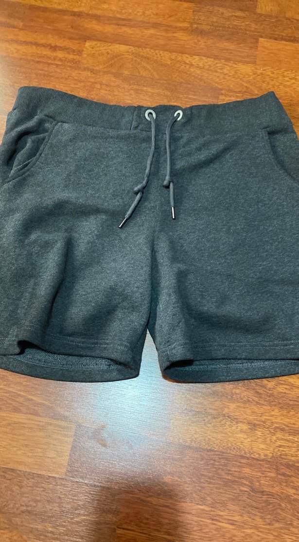 Gri Kadın Mini Rahat Şort - Görsel 3