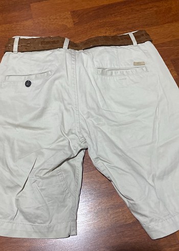 Kemerli Bej bayan keten  Şort M/Beden
LOFT MARKA - Görsel 4
