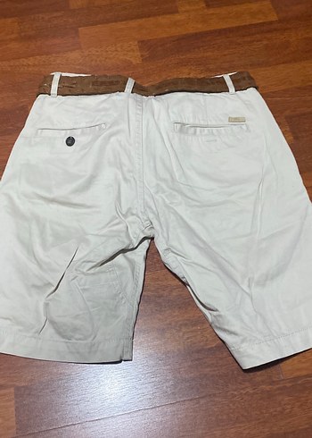 Kemerli Bej bayan keten  Şort M/Beden
LOFT MARKA - Görsel 5