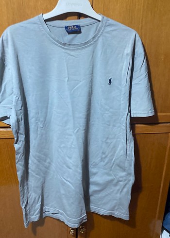 Gri renkte orjinal
Polo Yaka Pamuklu Erkek Tişört - Görsel 2