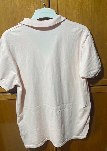 Pembe Düğmeli Erkek Polo Tişört XL BEDEN - Görsel 6