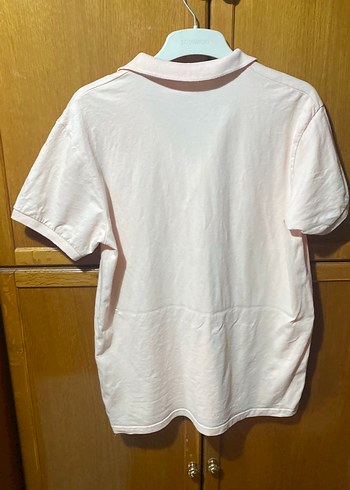 Pembe Düğmeli Erkek Polo Tişört XL BEDEN - Görsel 5