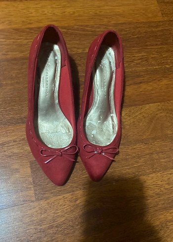 Kırmızı ince Topuklu Kadın Stiletto 36 numara 
H&M marka - Görsel 2