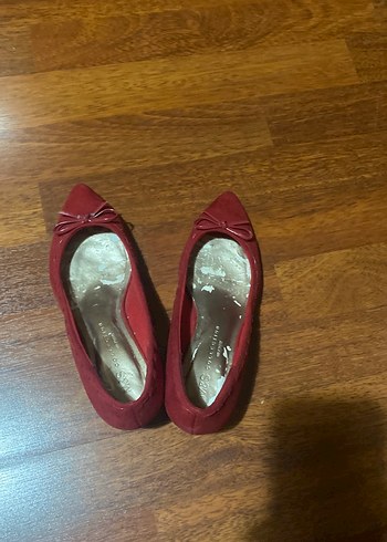 Kırmızı ince Topuklu Kadın Stiletto 36 numara 
H&M marka - Görsel 4