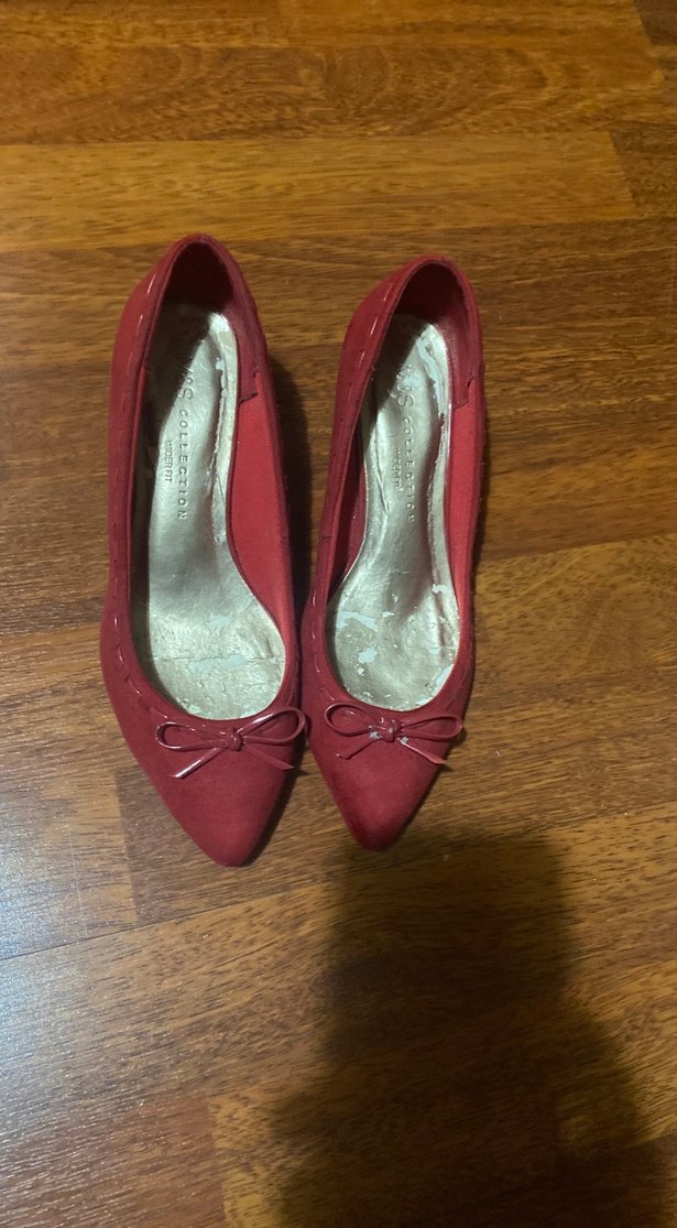 Kırmızı ince Topuklu Kadın Stiletto 36 numara 
H&M marka - Görsel 2