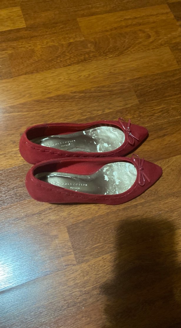 Kırmızı ince Topuklu Kadın Stiletto 36 numara 
H&M marka - Görsel 3