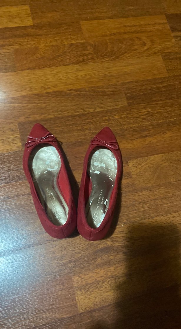 Kırmızı ince Topuklu Kadın Stiletto 36 numara 
H&M marka - Görsel 4