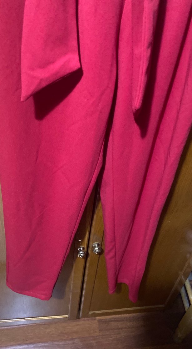 Kemerli Kırmızı Kadın Rahat Pantolon M/ beden
Etiketi üzerinde - Görsel 3