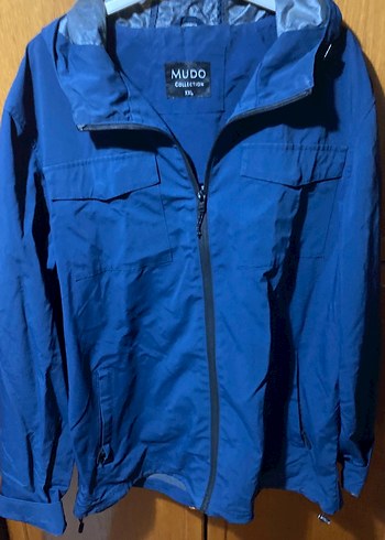 Mudo Erkek Lacivert Fermuarlı Ceket XXL BEDEN - Görsel 2