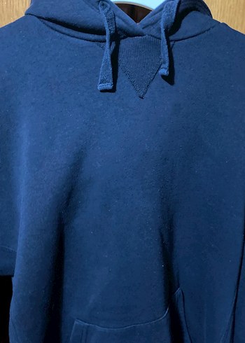 Kadın siyah Kapüşonlu Sweatshirt M/ beden - Görsel 2