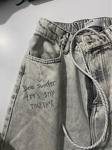 Bershka mom pantolon