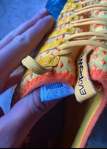 44 Beden sarı Renk Puma profesyonel krampon 