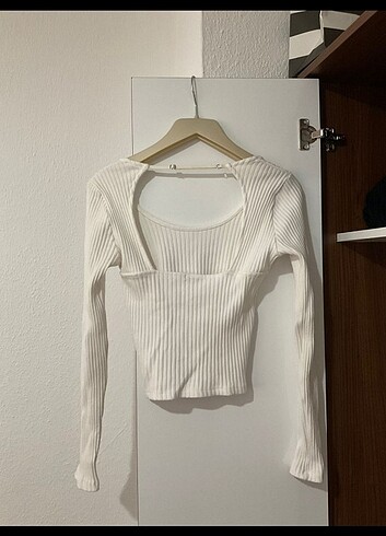 Stradivarius Sırt Dekolteli Bluz
