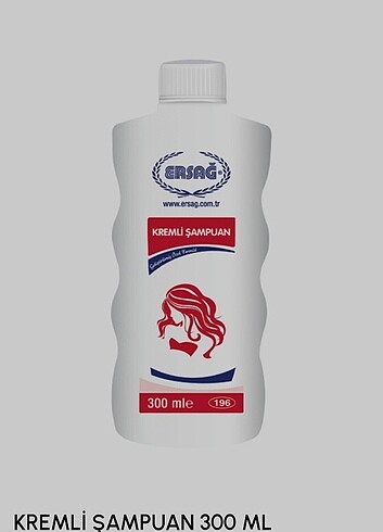 ERSAĞ KREMLİ ŞAMPUAN 300 ML 