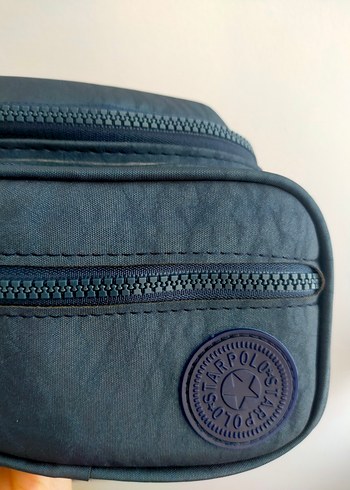 Kadın Mavi Baskılı Bel Çantası - Görsel 4