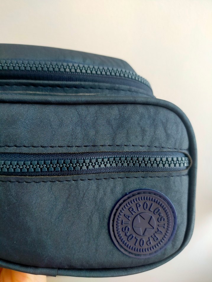 Kadın Mavi Baskılı Bel Çantası - Görsel 4