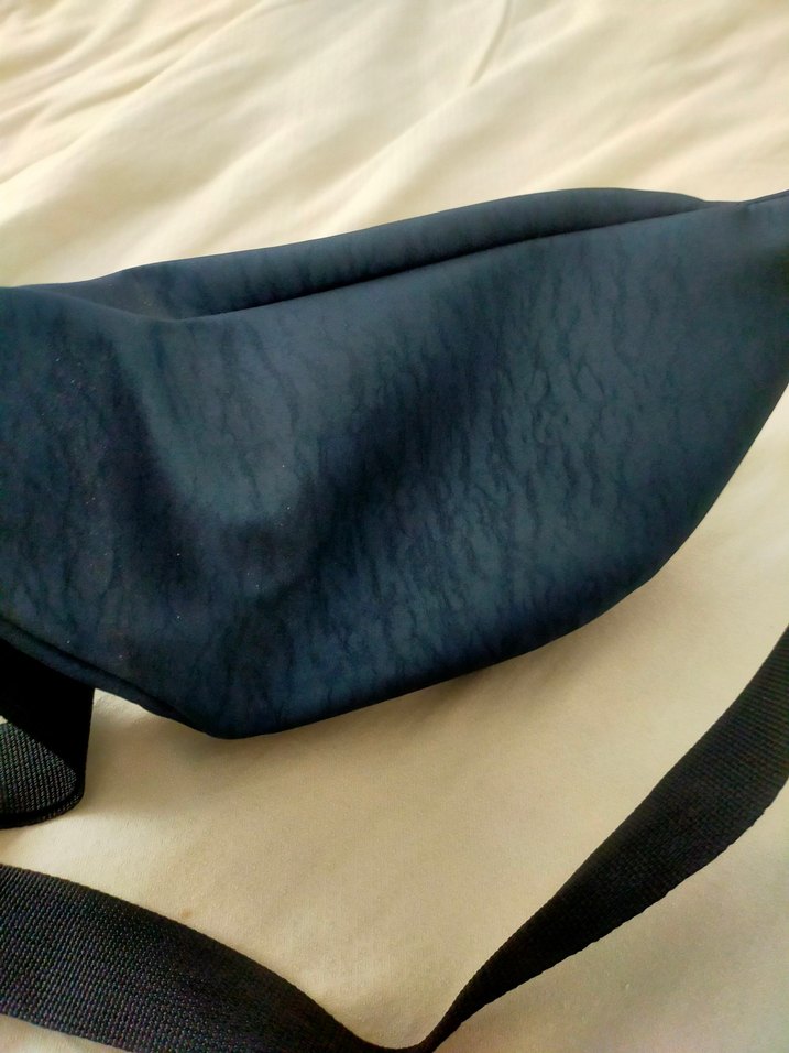 Kadın Mavi Baskılı Bel Çantası - Görsel 3