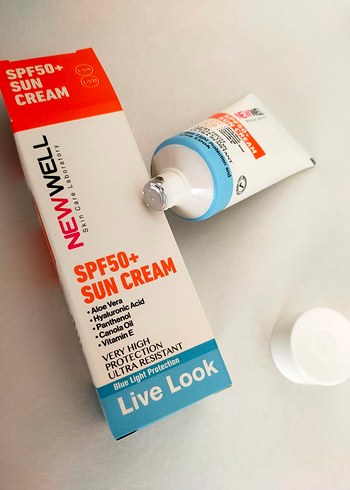 New Well SPF50+ Güneş Kremi Live Look - Görsel 3