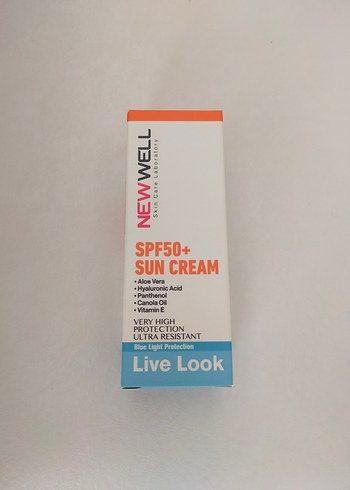 New Well SPF50+ Güneş Kremi Live Look - Görsel 2