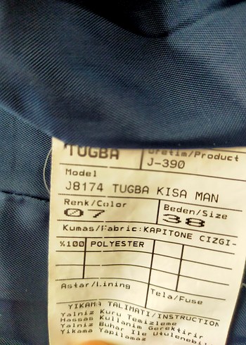 Kemerli Uzun Lacivert Kadın Kışlık Mont - Görsel 6