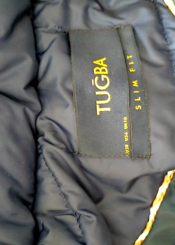 Kemerli Uzun Lacivert Kadın Kışlık Mont - Görsel 8