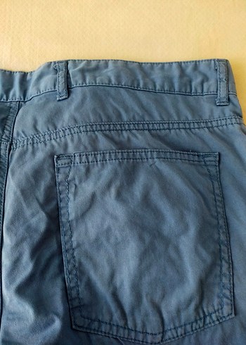 Mavi Fermuarlı Erkek Kot Pantolon - Görsel 3