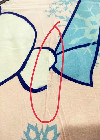 Renkli Elsa ve Olaf Baskılı nevresim ve yastık kılıfı - Görsel 5