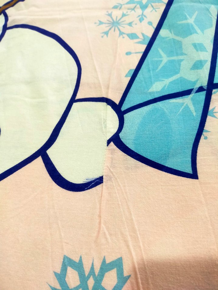 Renkli Elsa ve Olaf Baskılı nevresim ve yastık kılıfı - Görsel 2