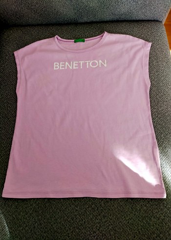 Kız Çocuk lila Basic Tişört - Görsel 2