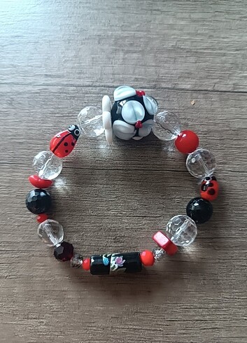Beden çeşitli Renk #murano #mercan #oniks doğal taş kristal bilelik
