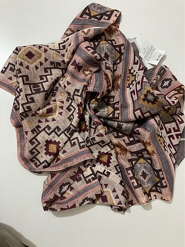 Freshscarf etnik desenli şal