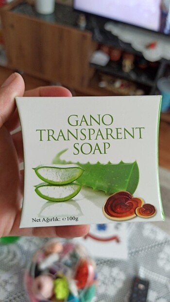 Gano trasparent soap sabun