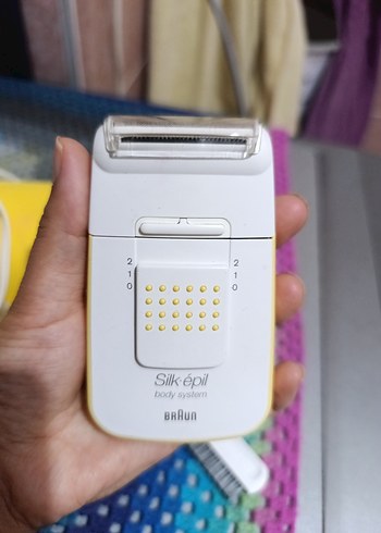 Braun Braun Sarı Epilatör Seti